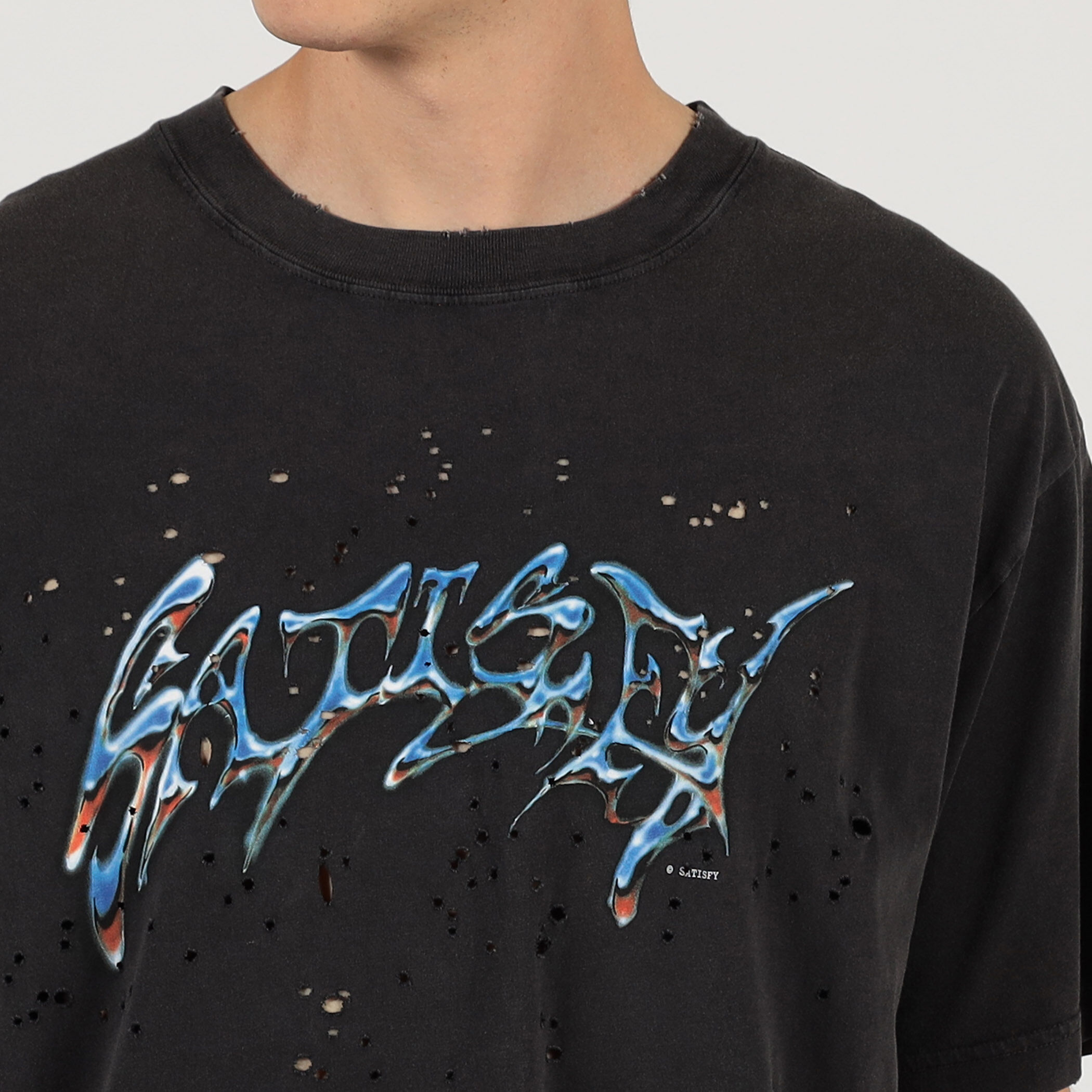 Satisfy MothTech ブラック半袖 Mサイズ MothTech™ T‑Shirt Aged Black – CONNECTED