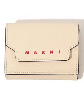 MARNI WALLET サフィアーノレザー製三つ折りウォレット