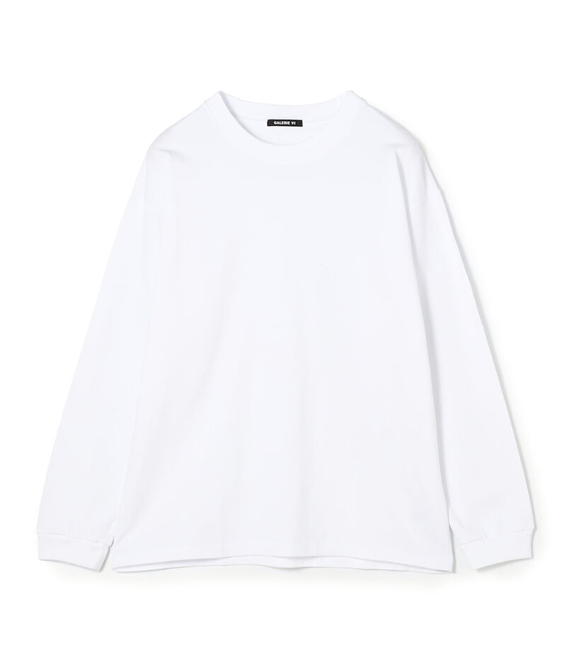 コットン吊り天竺 ロングスリーブプルオーバー