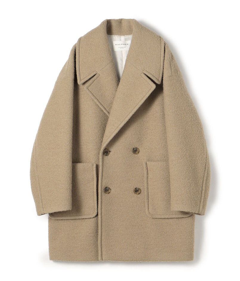 ■ブークレーボンディング ダブルブレストコート