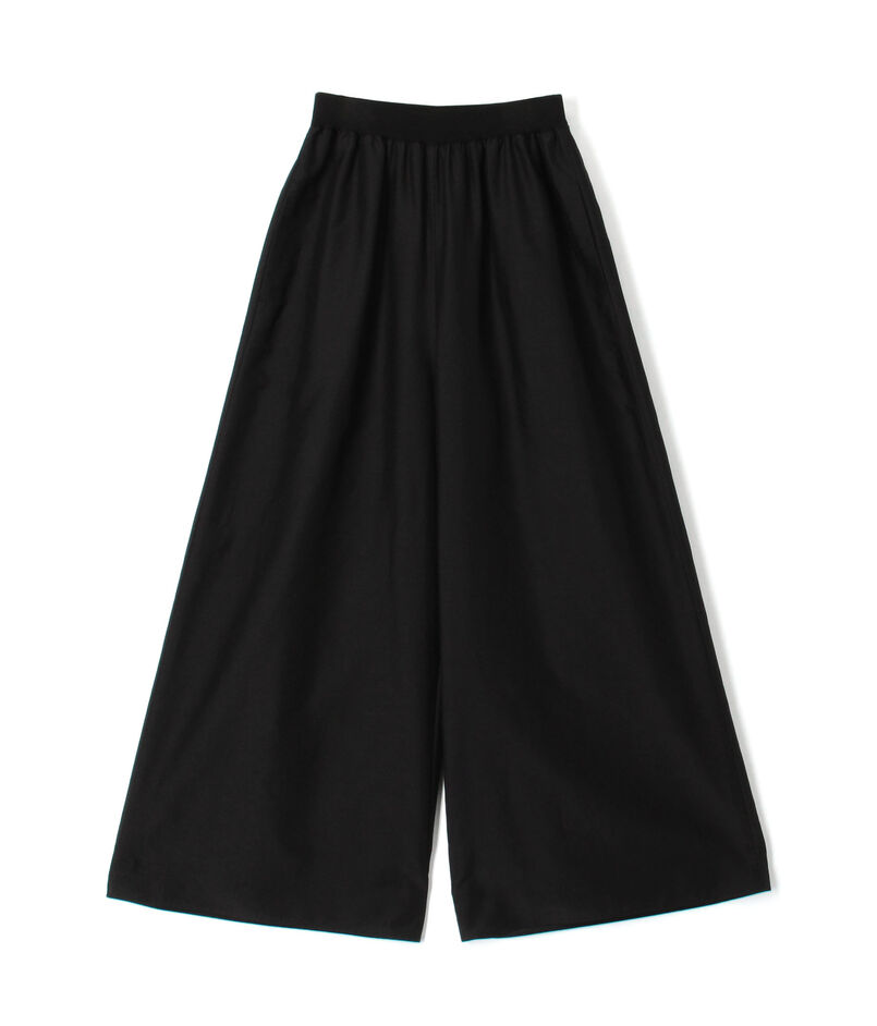 【WEB先行予約】コットンシルクローン ギャザーワイドパンツ
