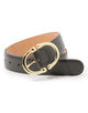 AMBOISE ROUND BUCKLE レザーベルト