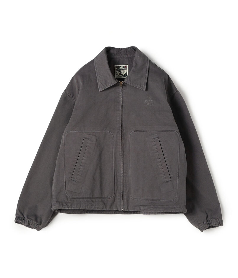 Mai Tai コットンピースダイ ジップアップブルゾン