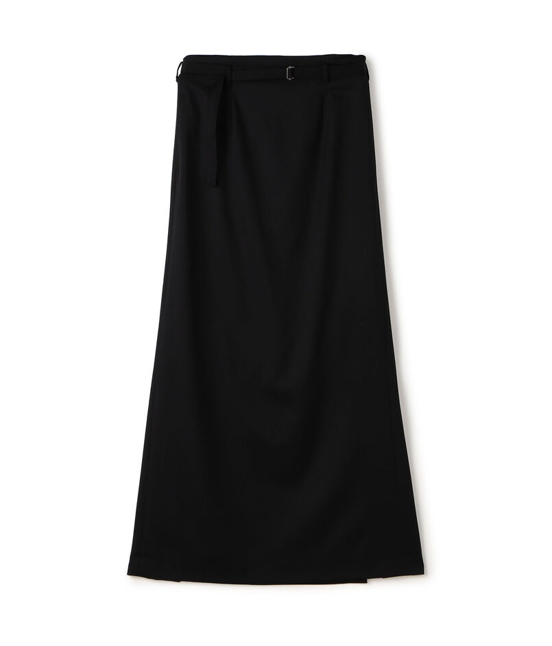 Super160's ウールツイル Iラインスカート