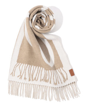 LOEWE ウールカシミヤスカーフ