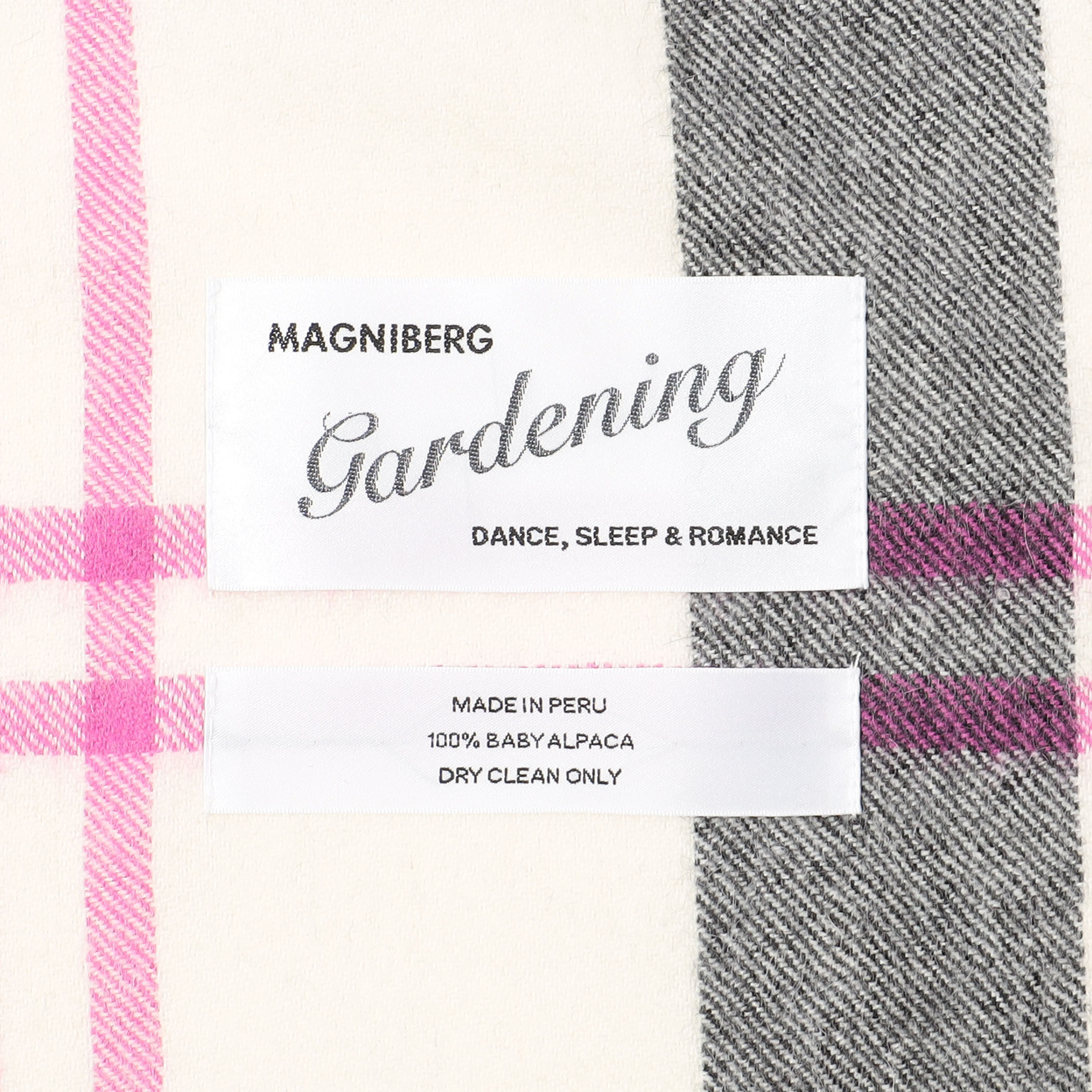 MAGNIBERG CHECK SCARVES｜トゥモローランド 公式通販