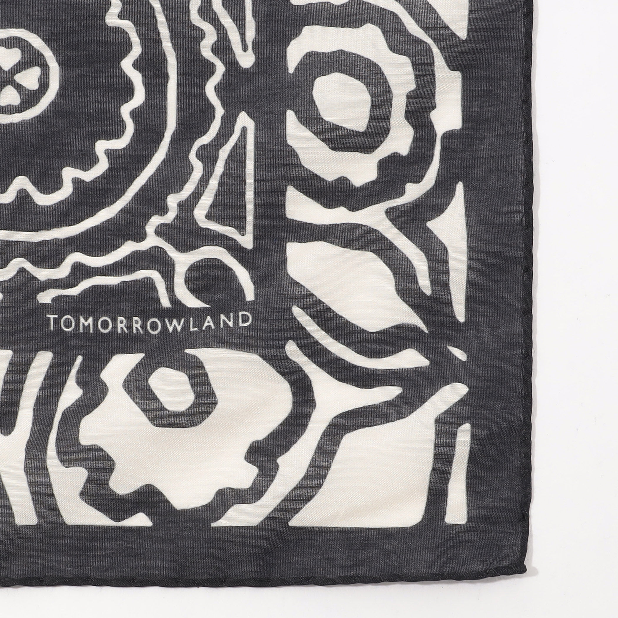 TOMORROWLAND MADE IN ITALY コットンシルクスカーフ