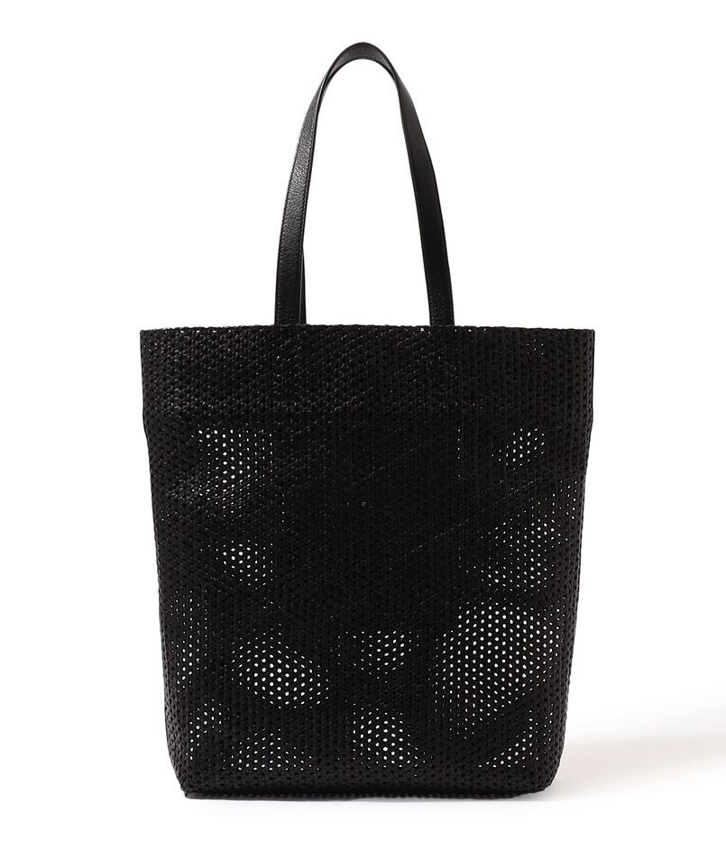 GALERIE VIE レザーメッシュトートバッグ