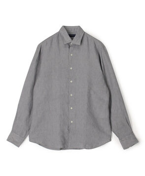 リネン セミワイドカラーシャツ ALBINI