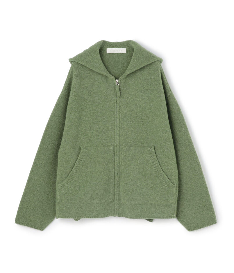 オーストラリアンラムズウール ジップアップブルゾン