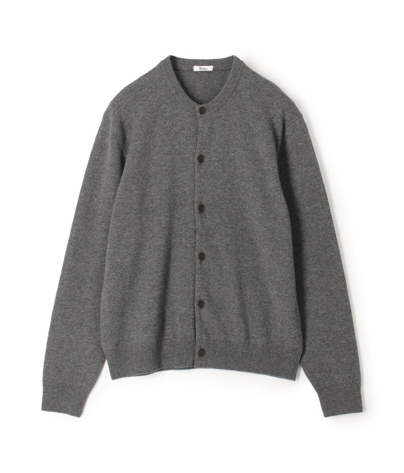 カプリ クルーネックカーディガン カプリ クルーネックカーディガン