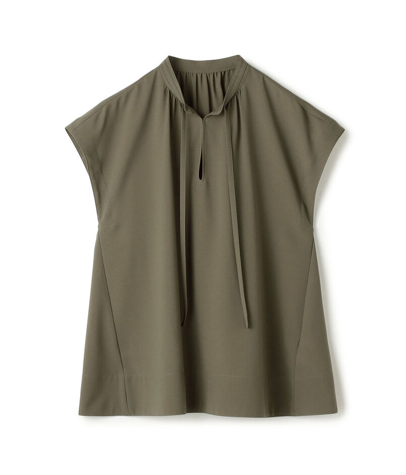 サブレジョーゼット スキッパーブラウス