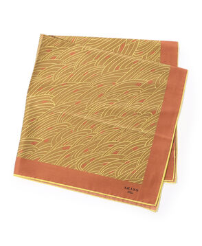 LE LYS コットンシルク プリントスカーフ