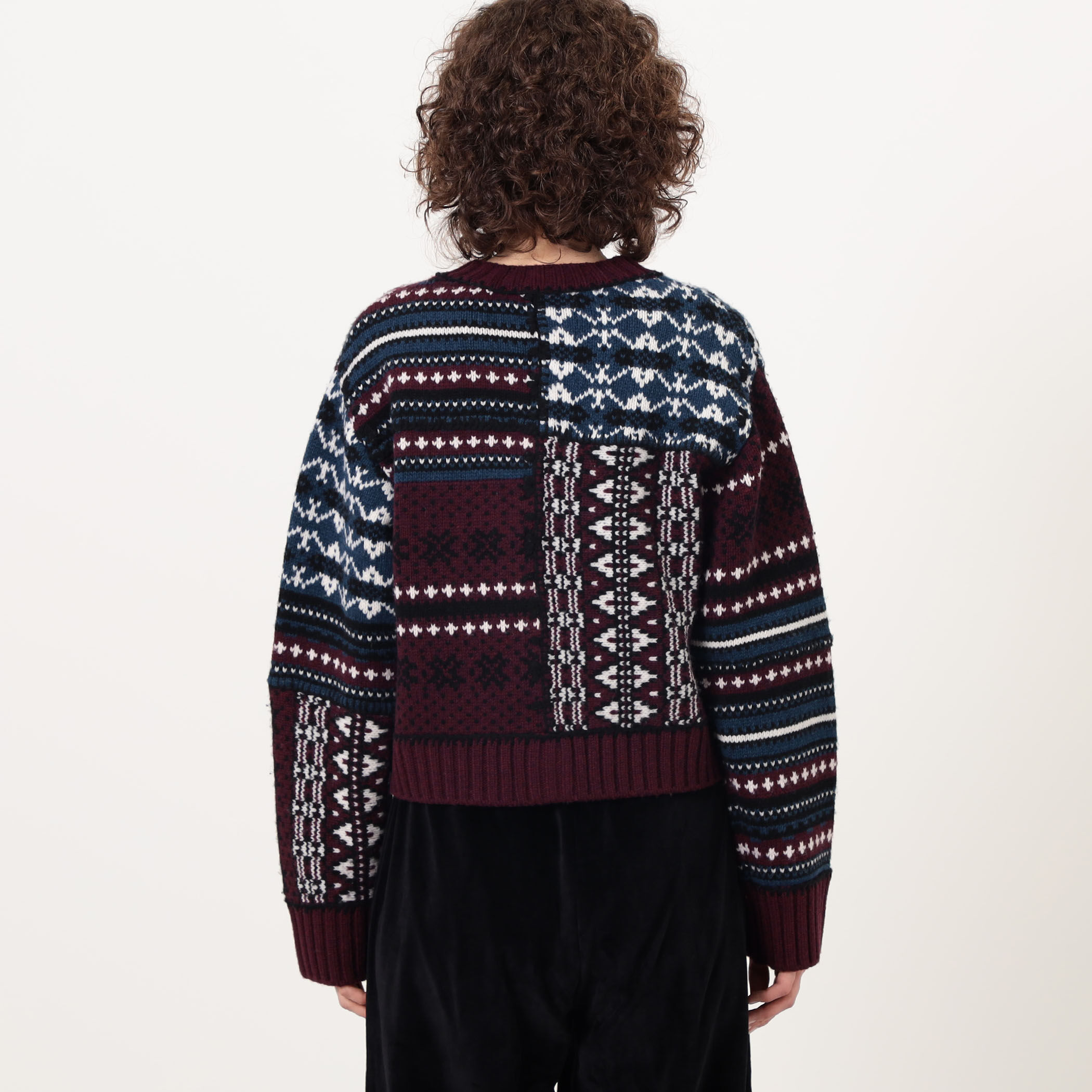 美品　Alva Knit　フェアアイル　カーディガン　アイスランド製 11008KROVGS0414703001