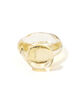 BAMBOW ROGER KWONG Bague ガラスリング