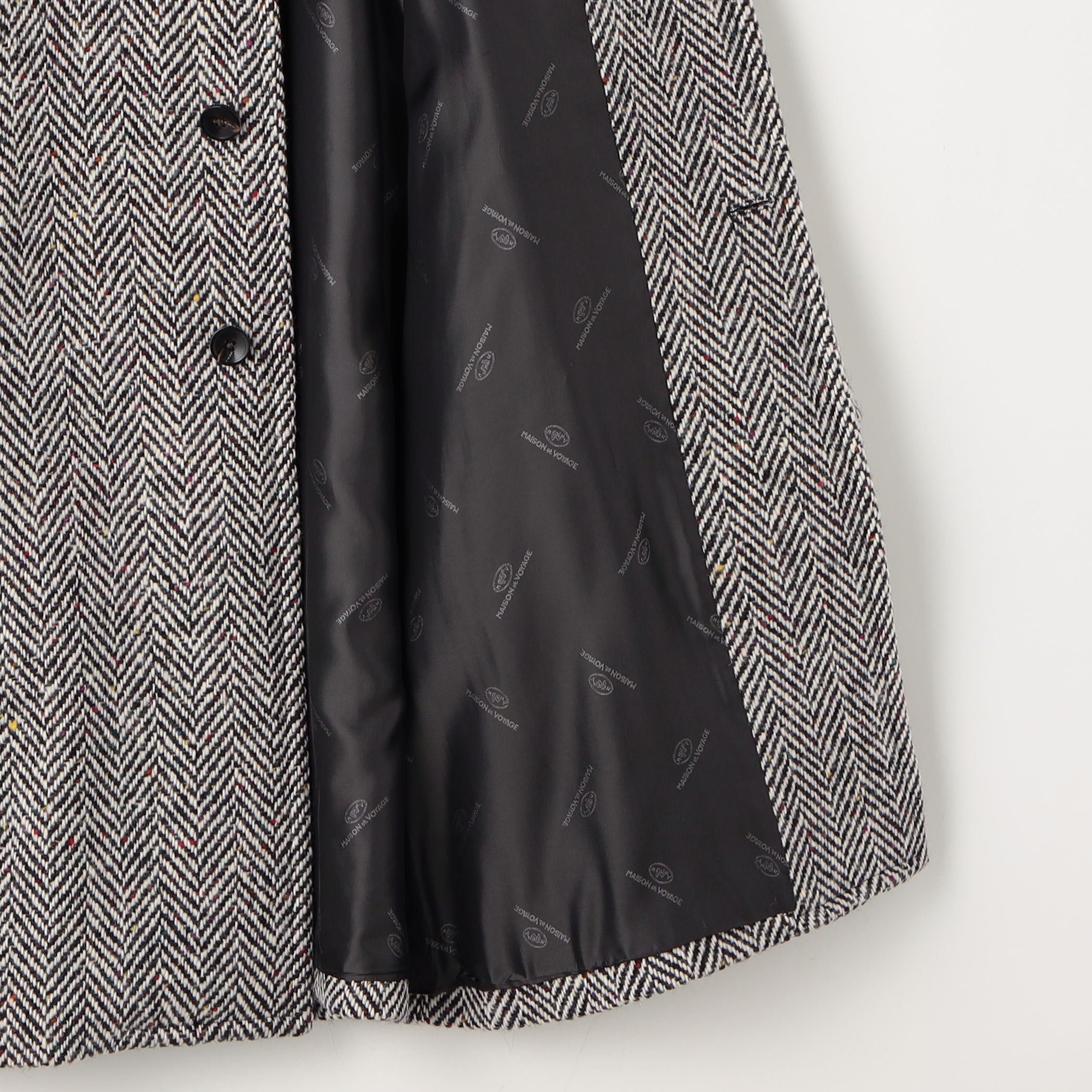 ドネガルツイード スタンドカラーコート MAGEE｜トゥモローランド 公式通販