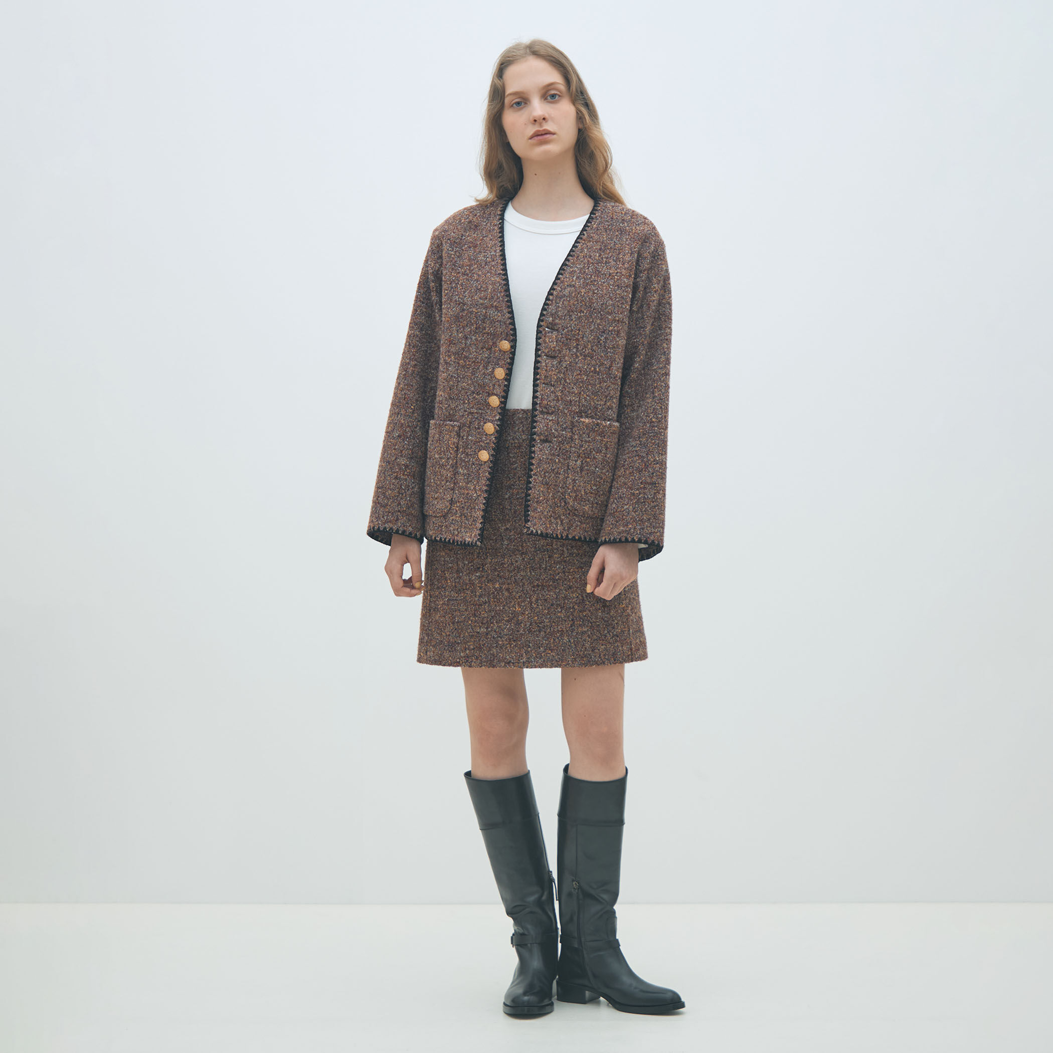 スライバージャージー ミニスカート｜トゥモローランド 公式通販