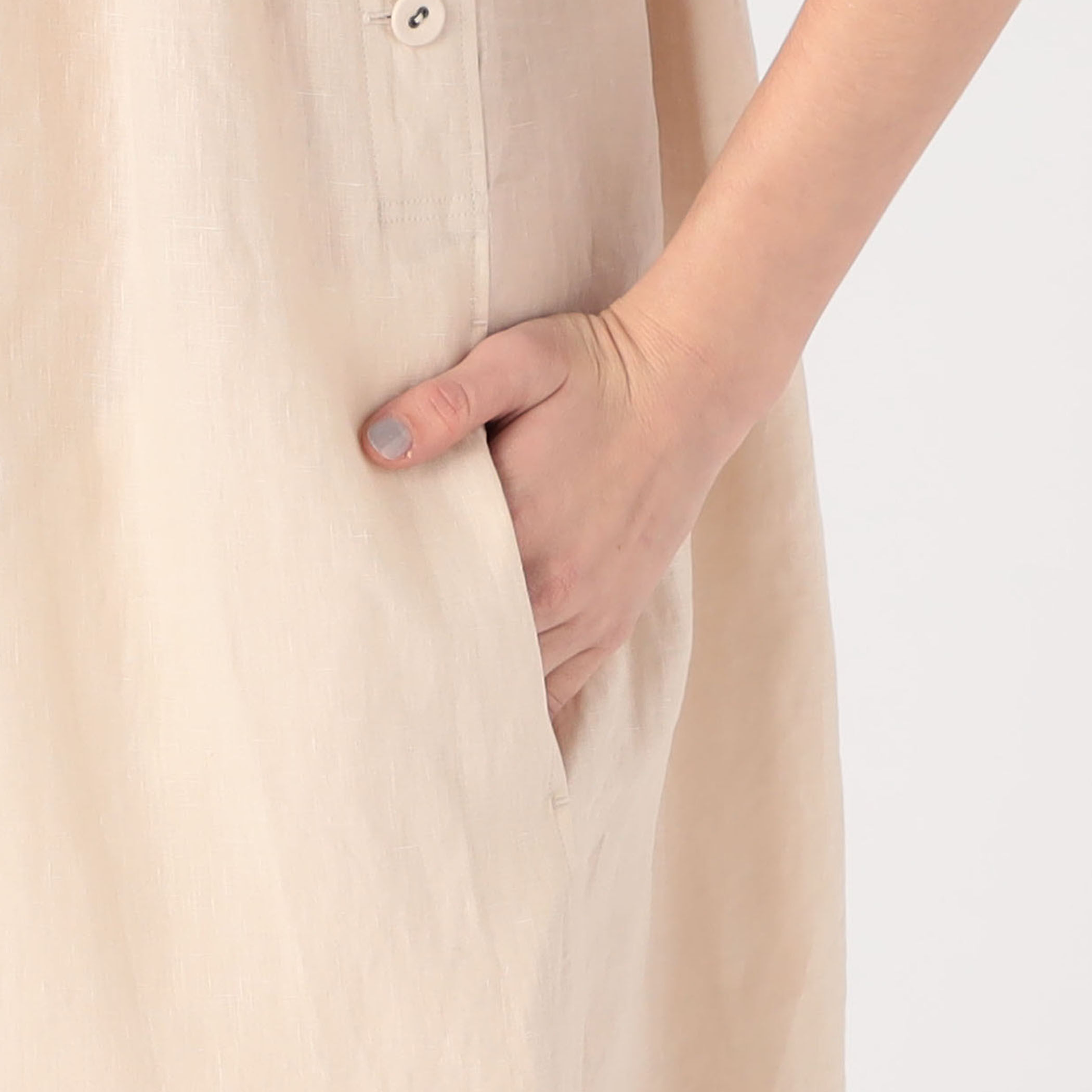 HYKE LINEN JUMPSUIT｜トゥモローランド 公式通販