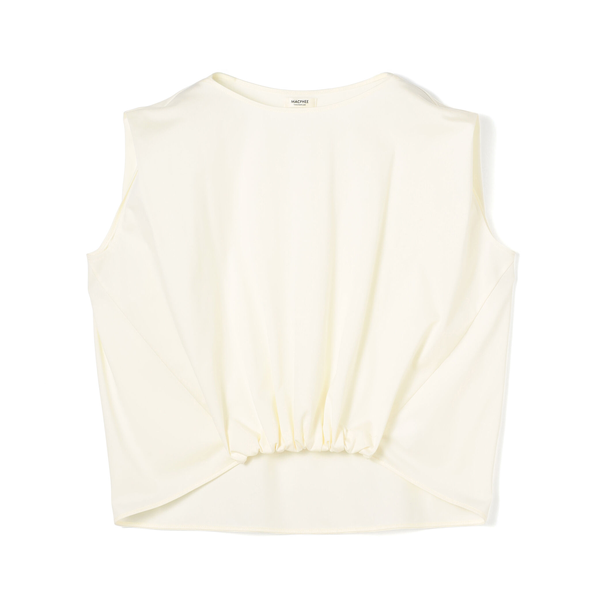tシャツ トリコットジャージー タックギャザープルオーバー レディース トリコットジャージー タックギャザープルオーバー