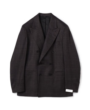 【別注】De Petrillo SIBILLA シルクネップ ダブルブレステッド6Bジャケット