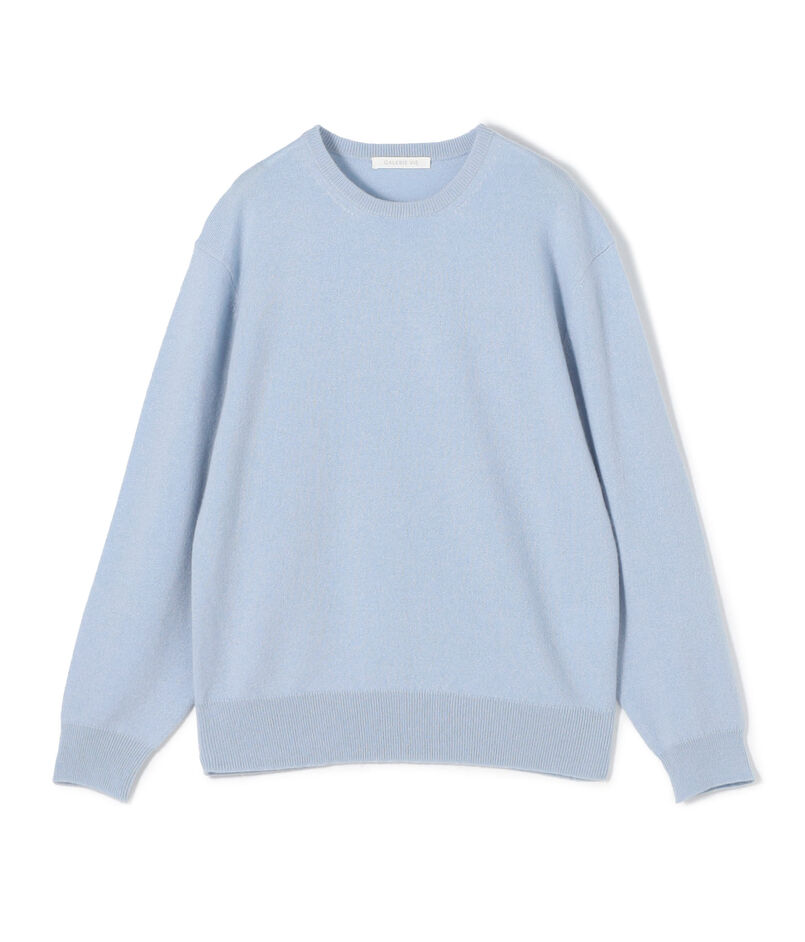 スコットランドカシミヤ クルーネックプルオーバー