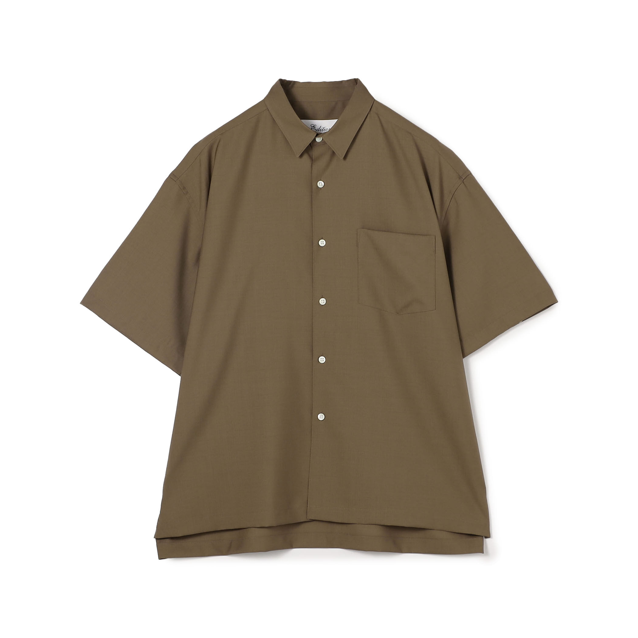 TECH WOOL 半袖シャツ｜トゥモローランド 公式通販