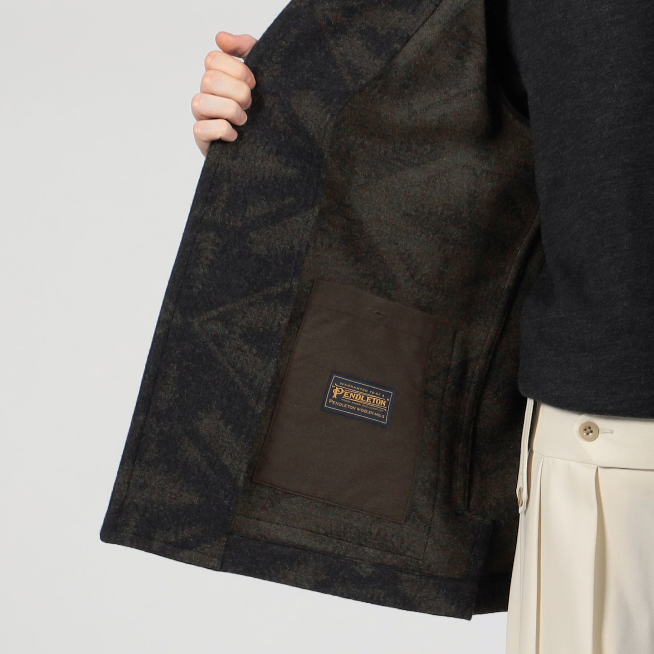 PENDLETON ウールブランケット 別注】PENDLETON ウールブランケット ジャケット