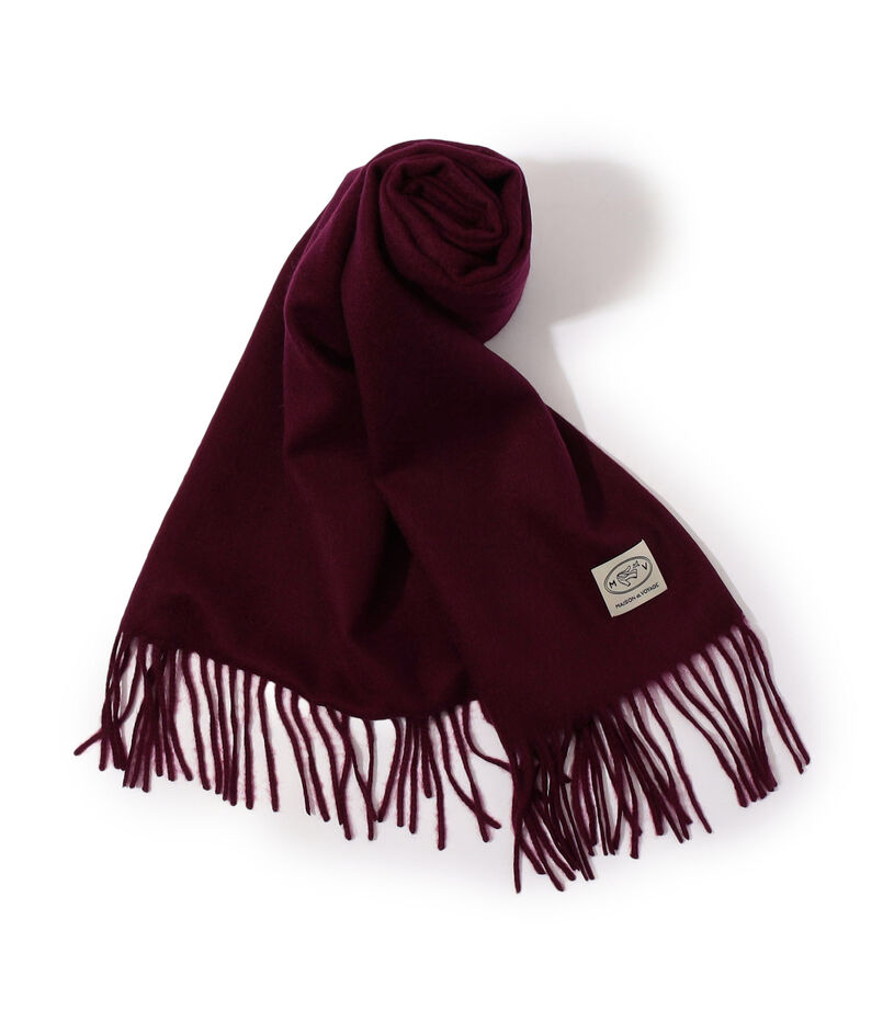 カシミヤシルク ドット リバーシブルストール