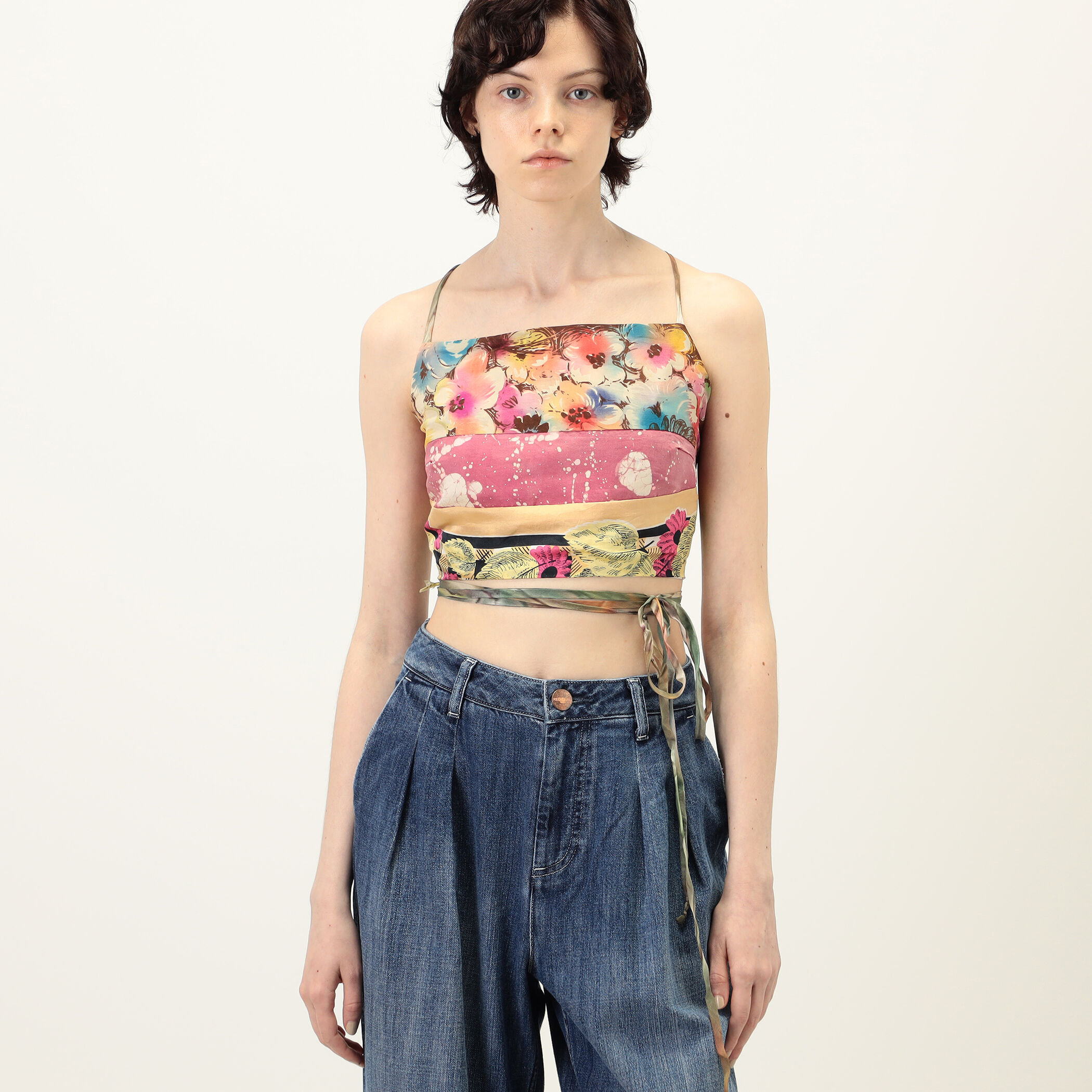 Bettina Bakdal INA CORSAGE バックレースアップビスチェ