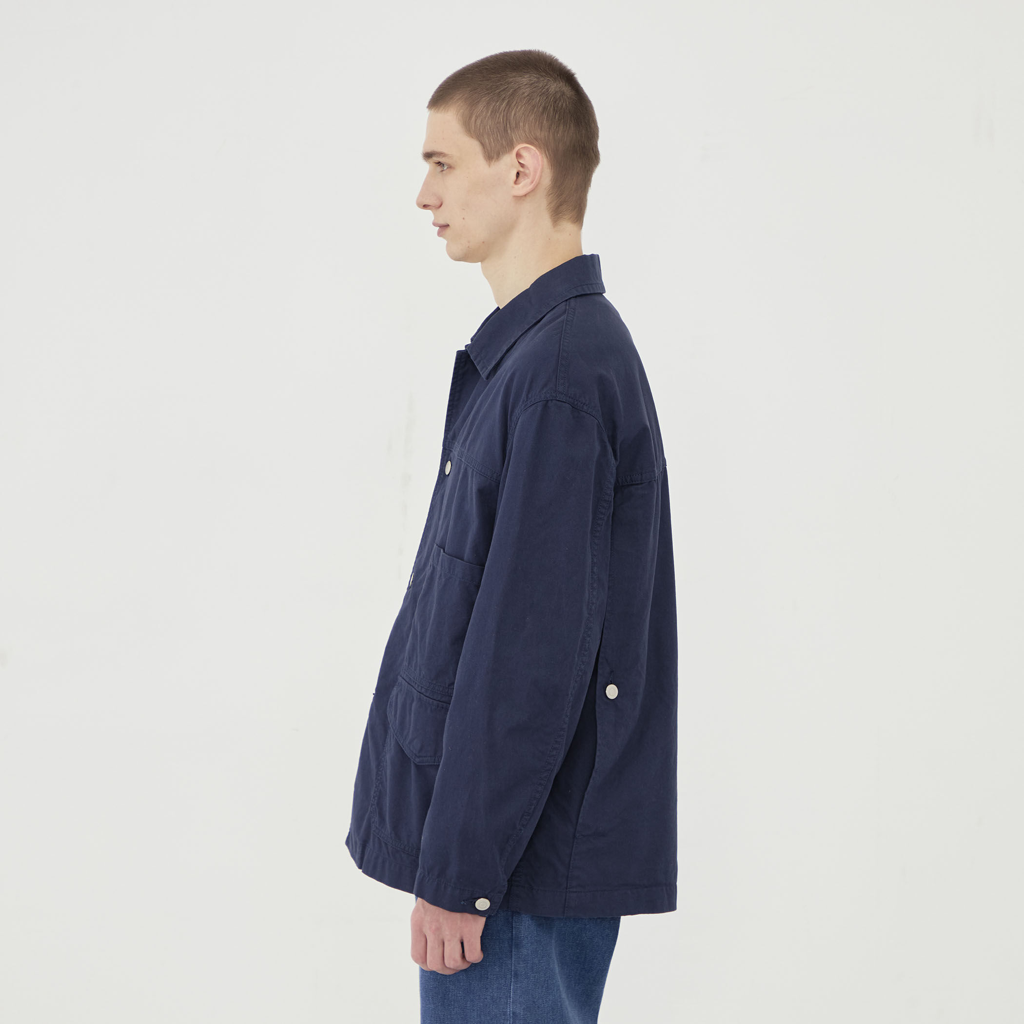 ノンマーセライズドコットン ハンティングジャケット