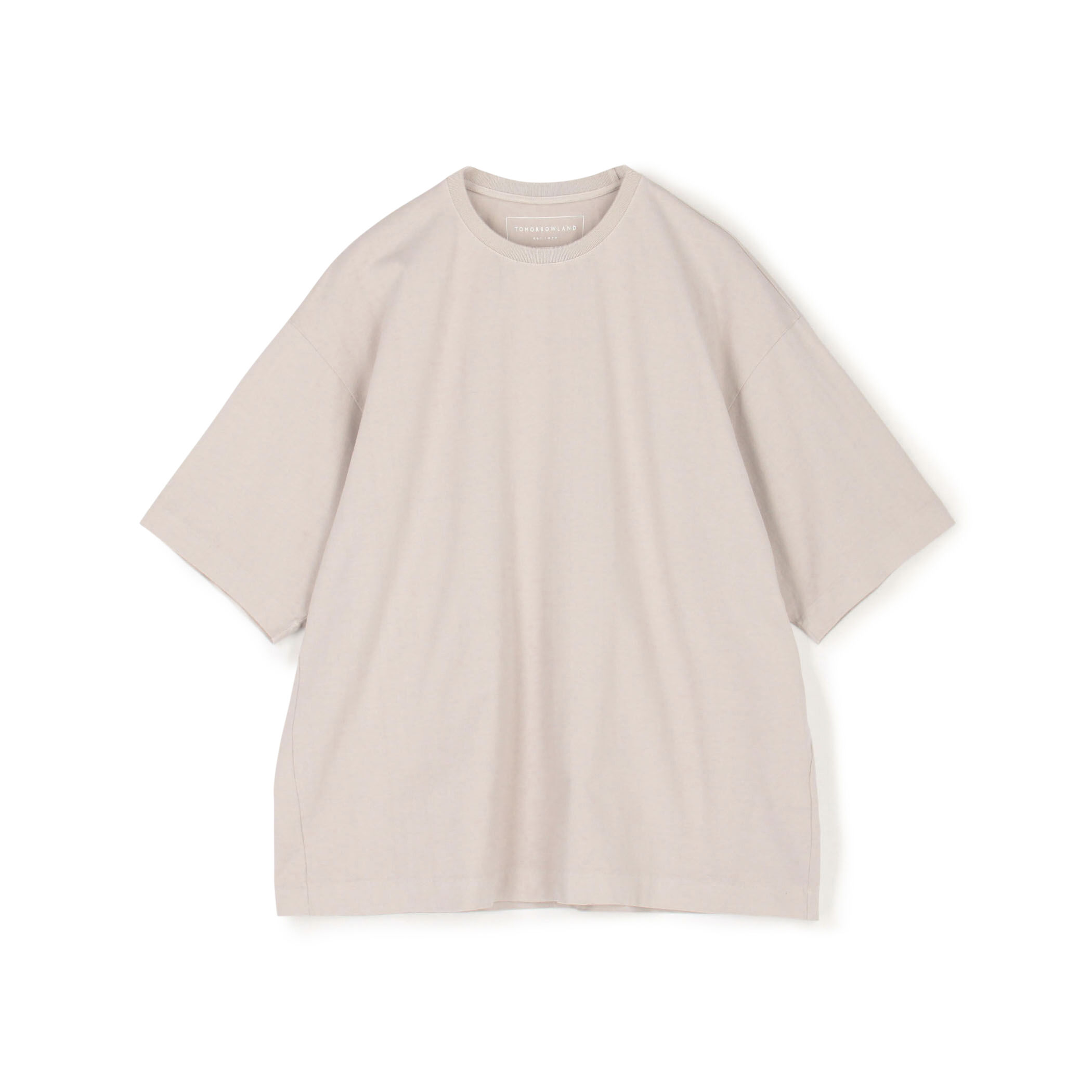 BLAMIK M.SUMMER クルー ネック ギャザー ショート スリーブ BLAMIK M.SUMMER クルー ネック ギャザー ショート スリーブ