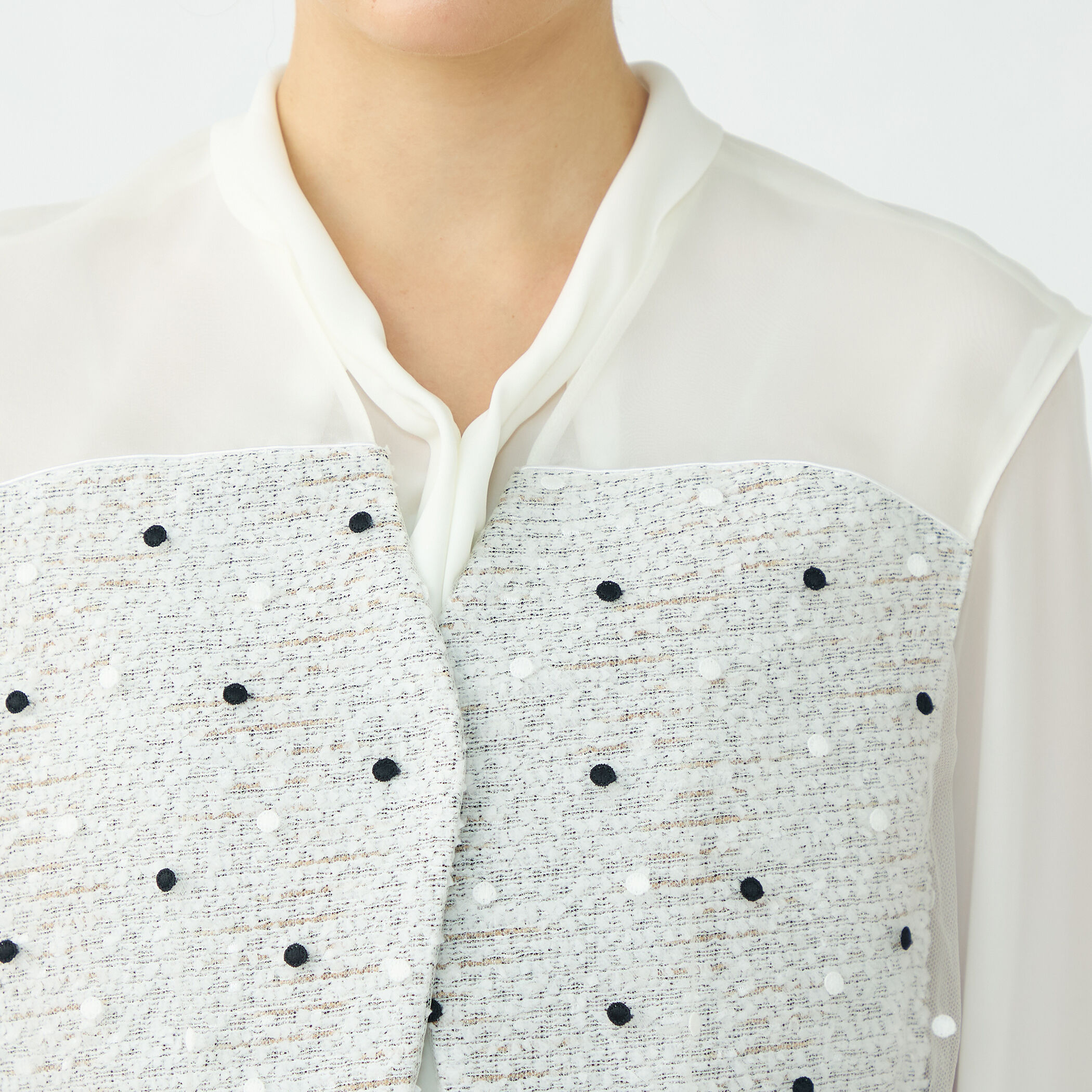 ラッピングツイード Vネックジレ Ballsey トゥモローランド 楽天市場】【SALE／40%OFF】ラッピングツイード Vネックジレ Ballsey