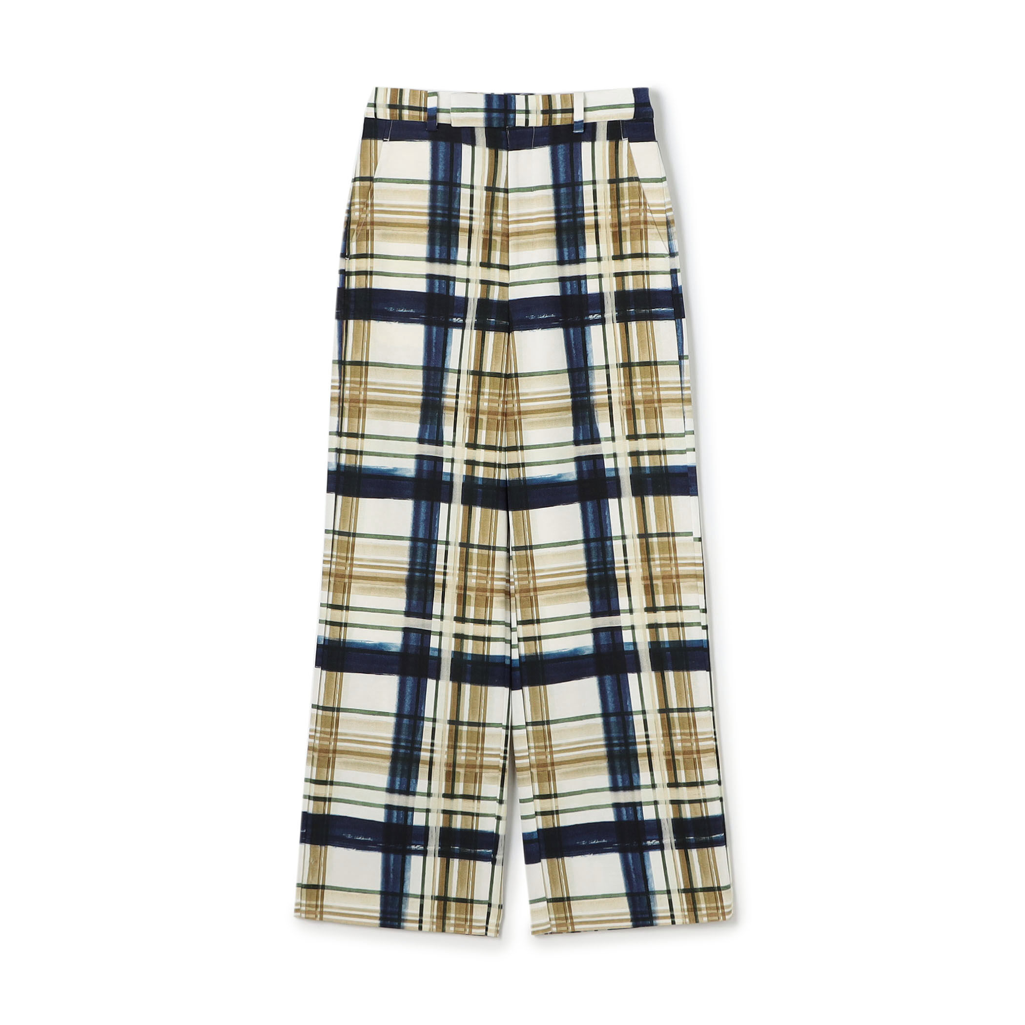 コットンレーヨングログラン ストレートパンツ｜トゥモローランド 公式通販