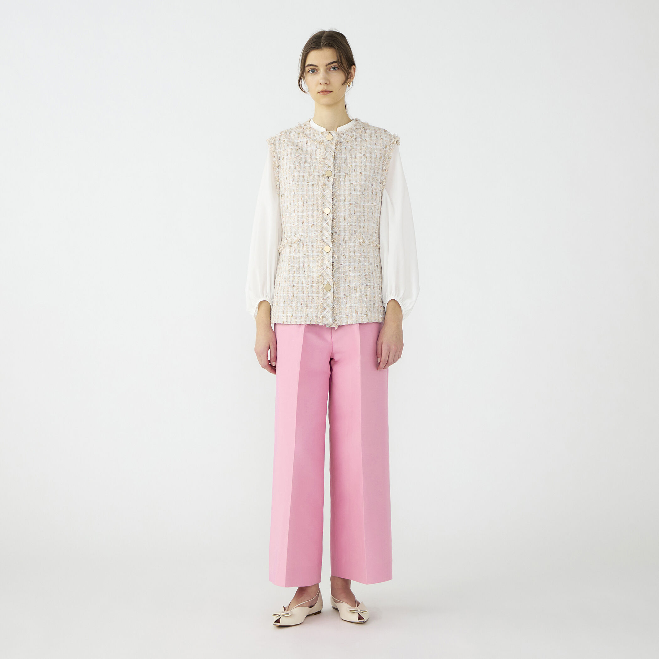 トゥモローランド BALLSEY Mille-feuille クルーネックジレ Mille-feuille クルーネックジレ｜トゥモローランド 公式サイト
