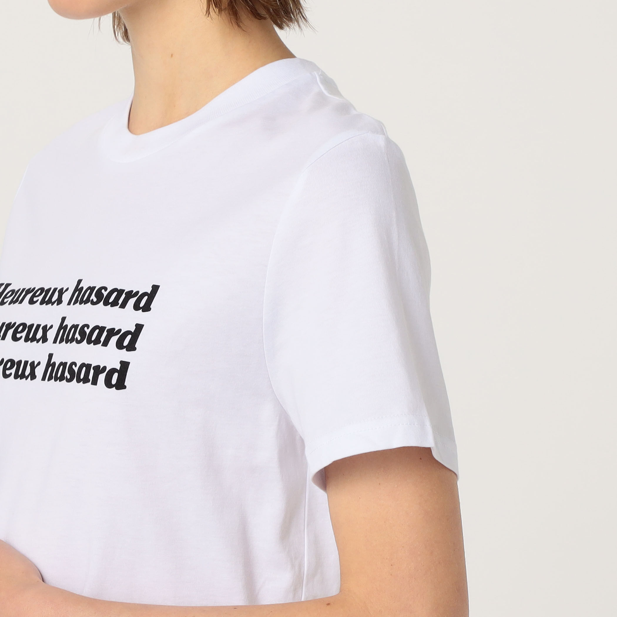 tシャツ Les Petits Basics Happy Coincidence ハーフスリーブプルオーバー レディース TOMORROWLAND｜Les Petits Basics Happy Coincidence ハーフ