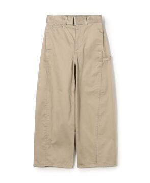 ドライツイル ベルテッドオーバルパンツ