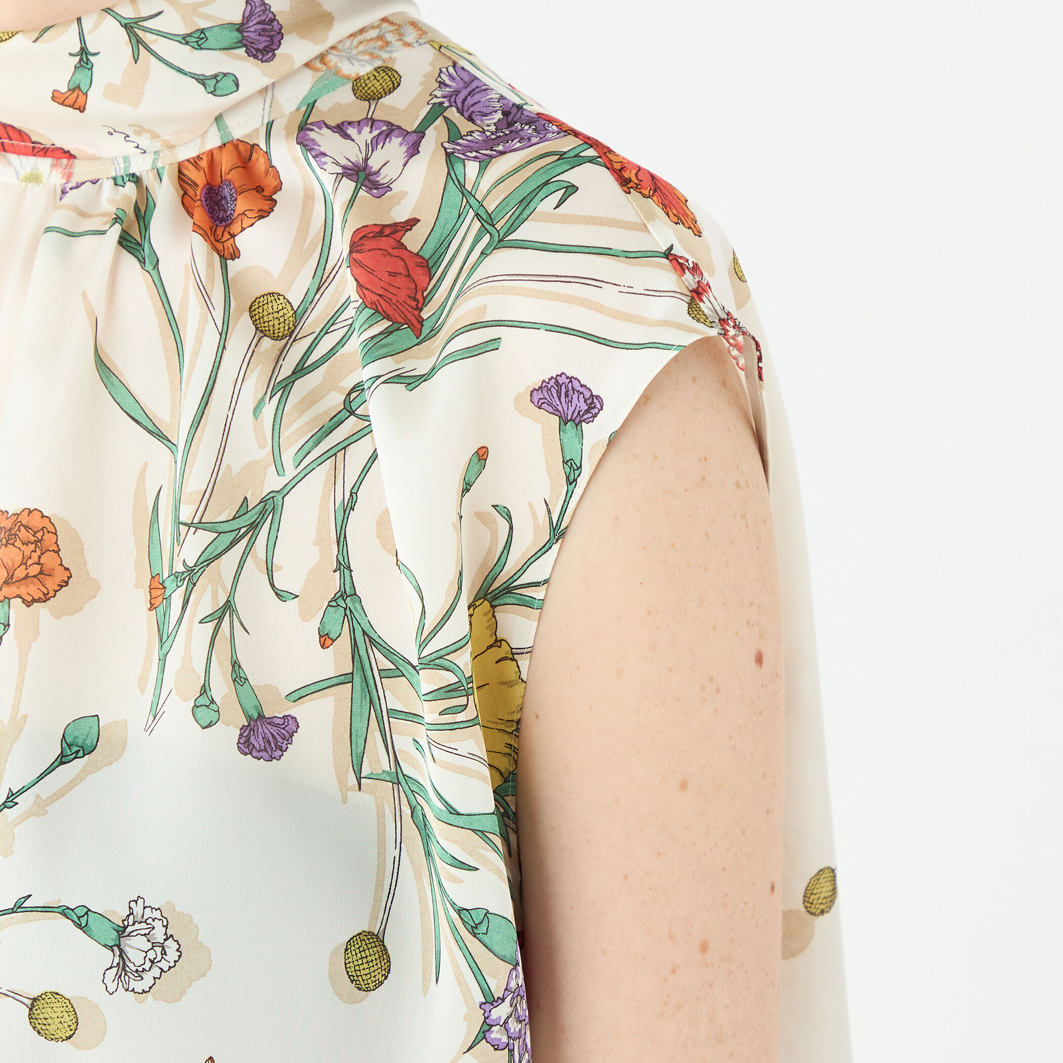 別注】manipuri for Ballsey Collage Bloom バックボウタイ