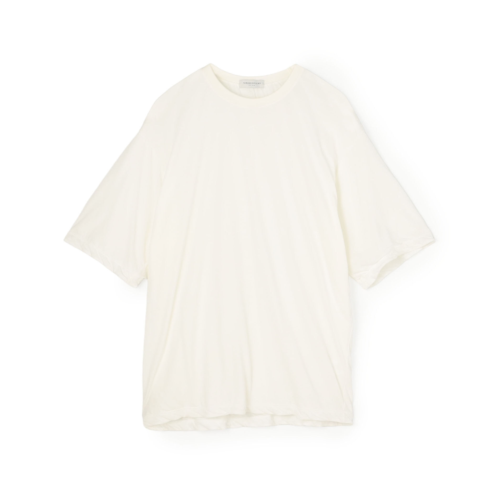 スイスコットン ダブルフェイス ハイゲージTシャツ｜トゥモローランド