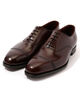 CROCKETT&JONES BELGRAVE3 パンチドキャップトゥ レザーシューズ