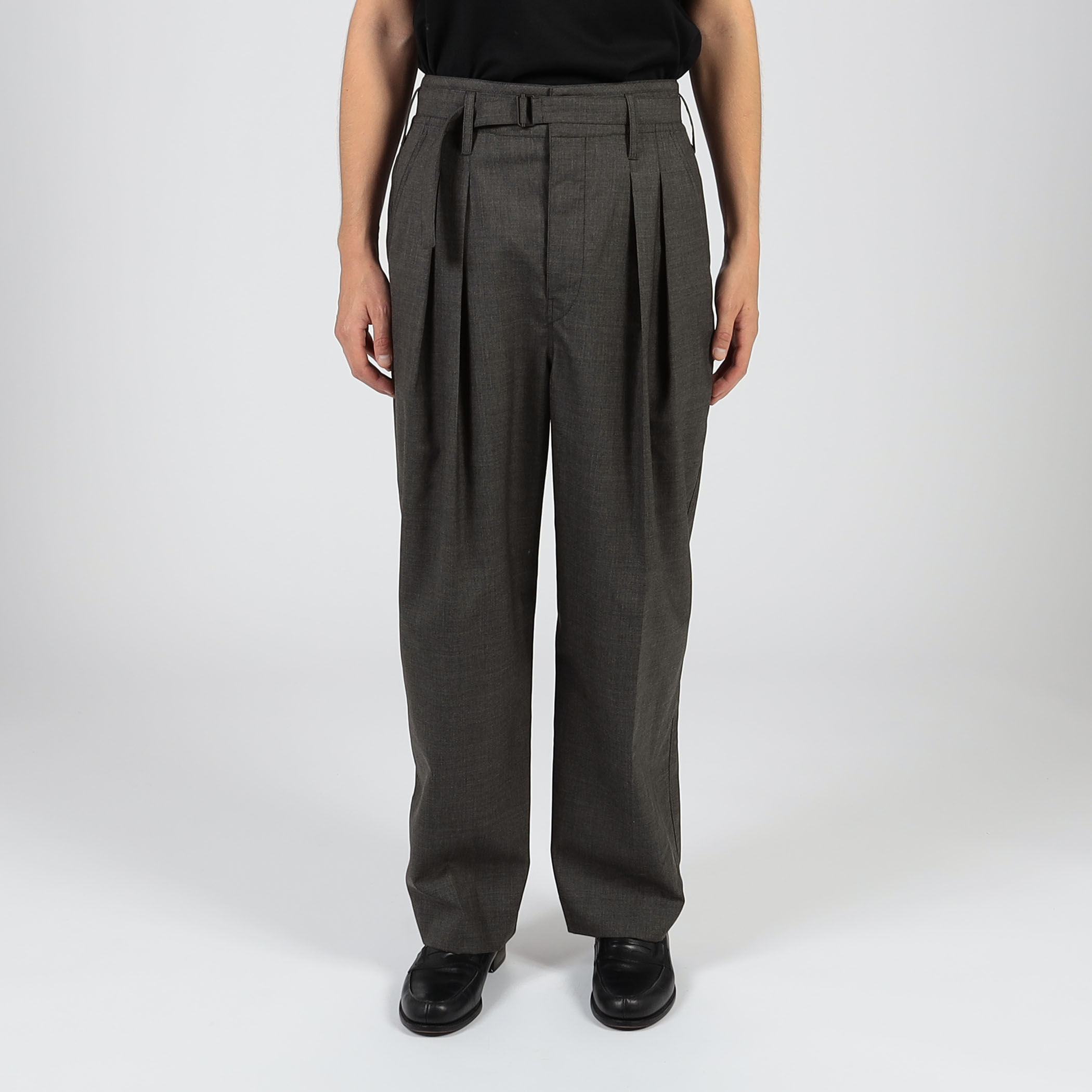 LEMAIRE BELTED PLEATED PANTS｜トゥモローランド 公式通販