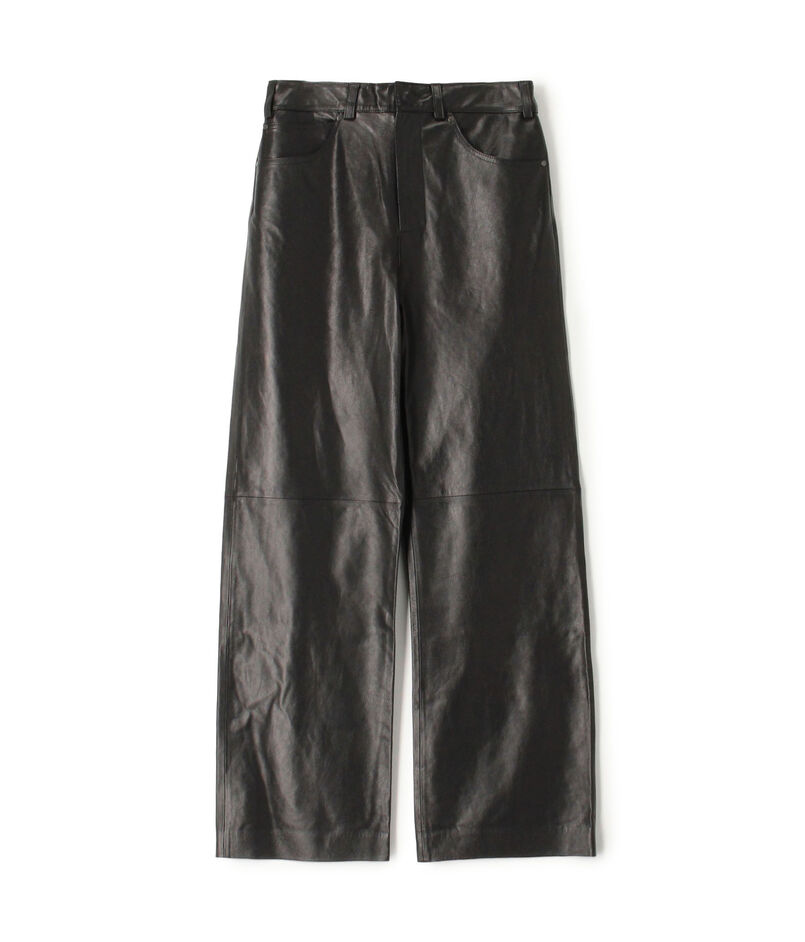 ■entire studios ストレートレッグ レザーパンツ