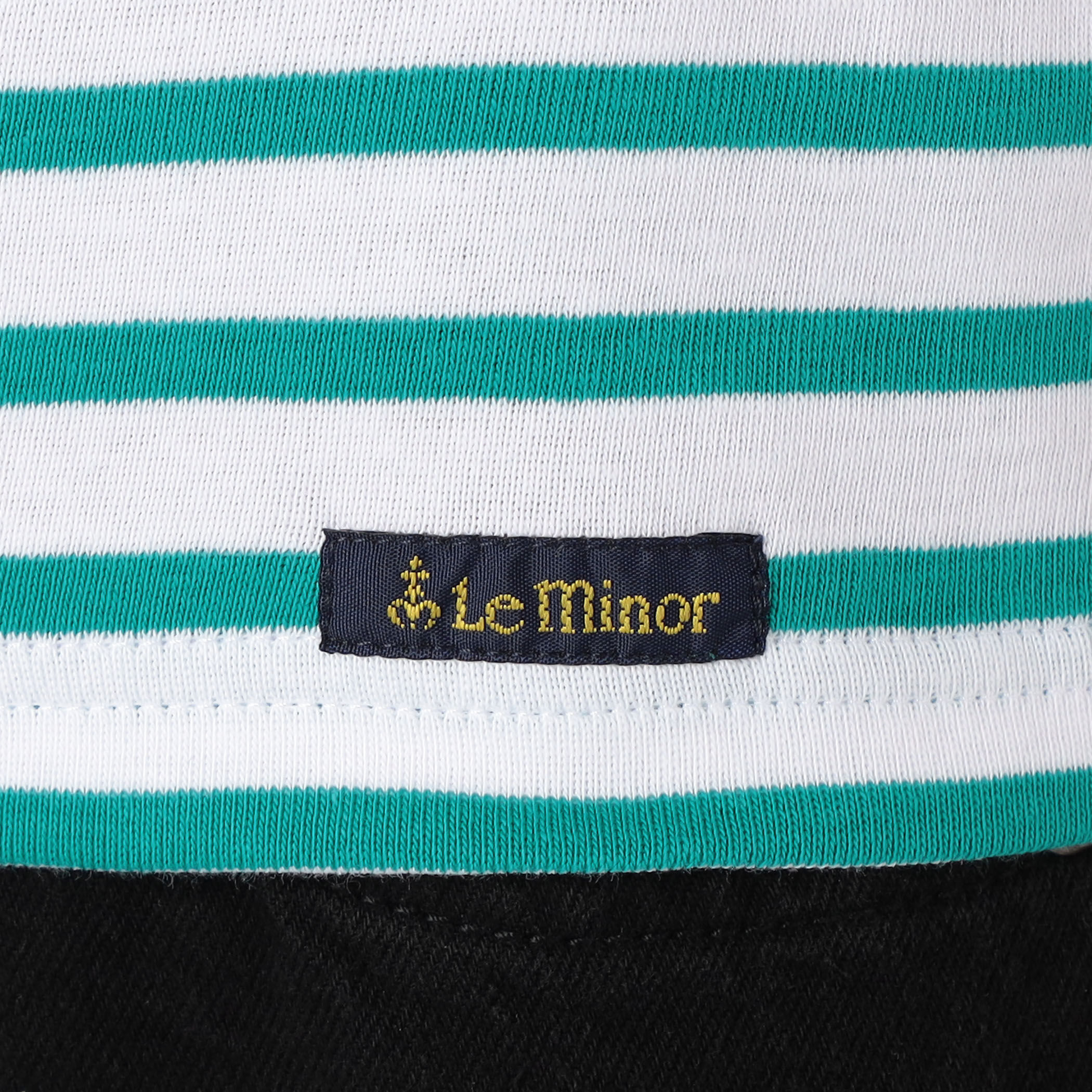ルミノワ×トゥモローランド Le minor×TOMORROW LAND ボートネックカットソー 32-03-25-03015 グリーン サイズ：F LE MINOR ボートネックプルオーバー｜トゥモローランド 公式通販