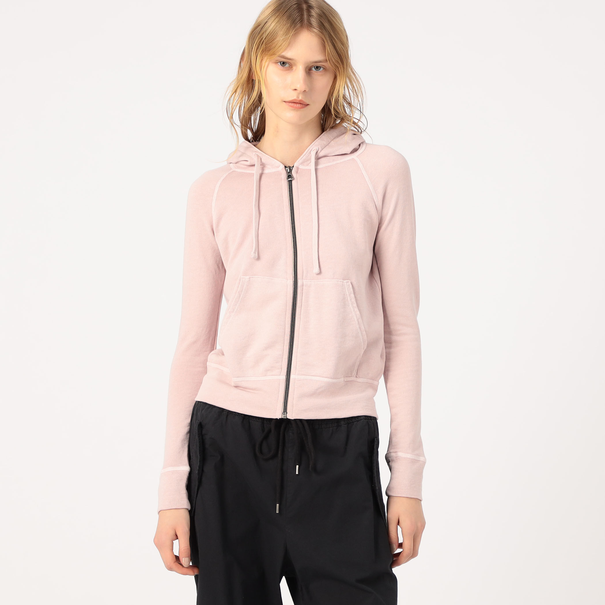 バックパイルスエット ジップアップパーカー WXA2884