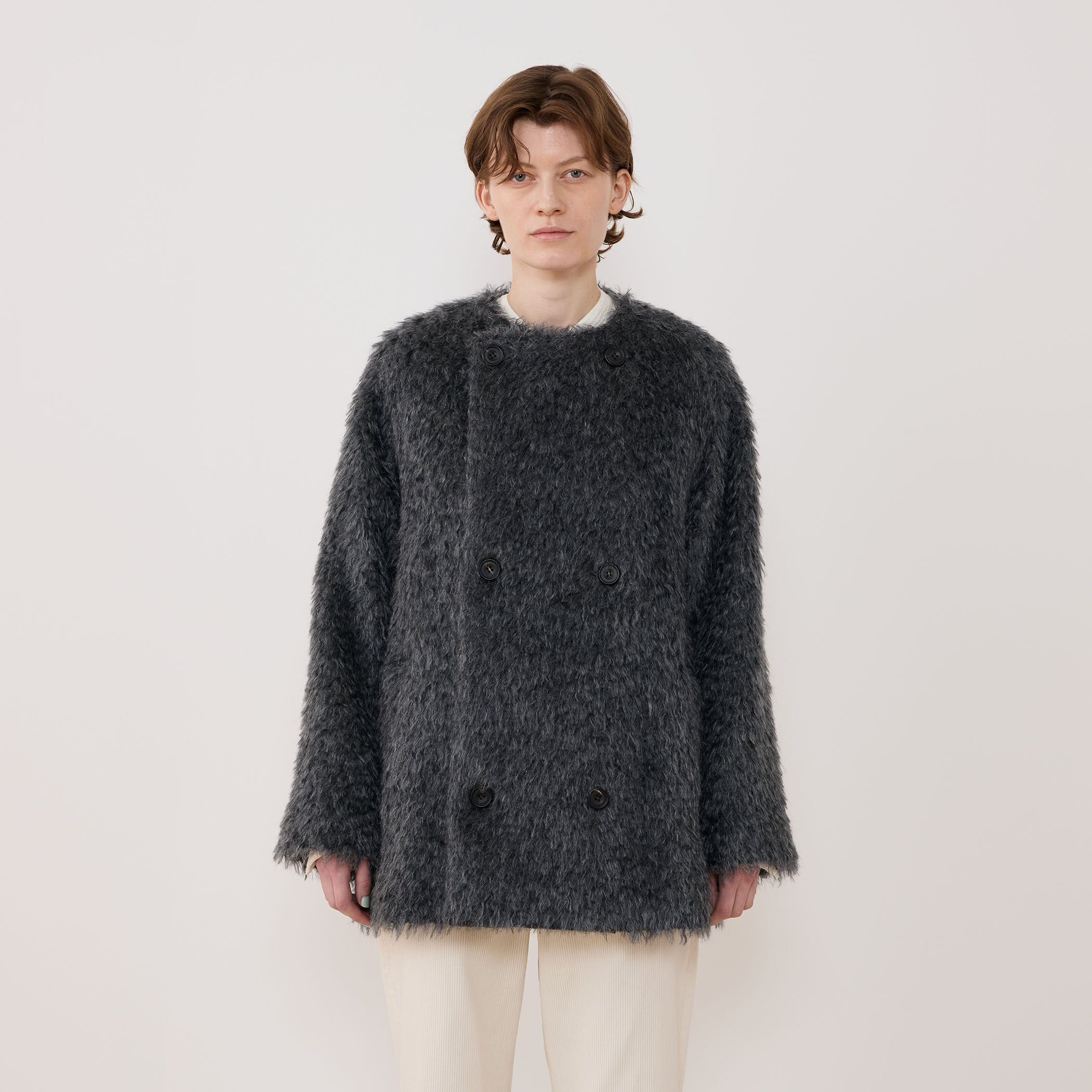 ルスクアンゴラ カラーレスコート｜トゥモローランド 公式通販