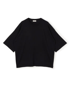 ウォッシャブルシルク ハーフスリーブプルオーバー