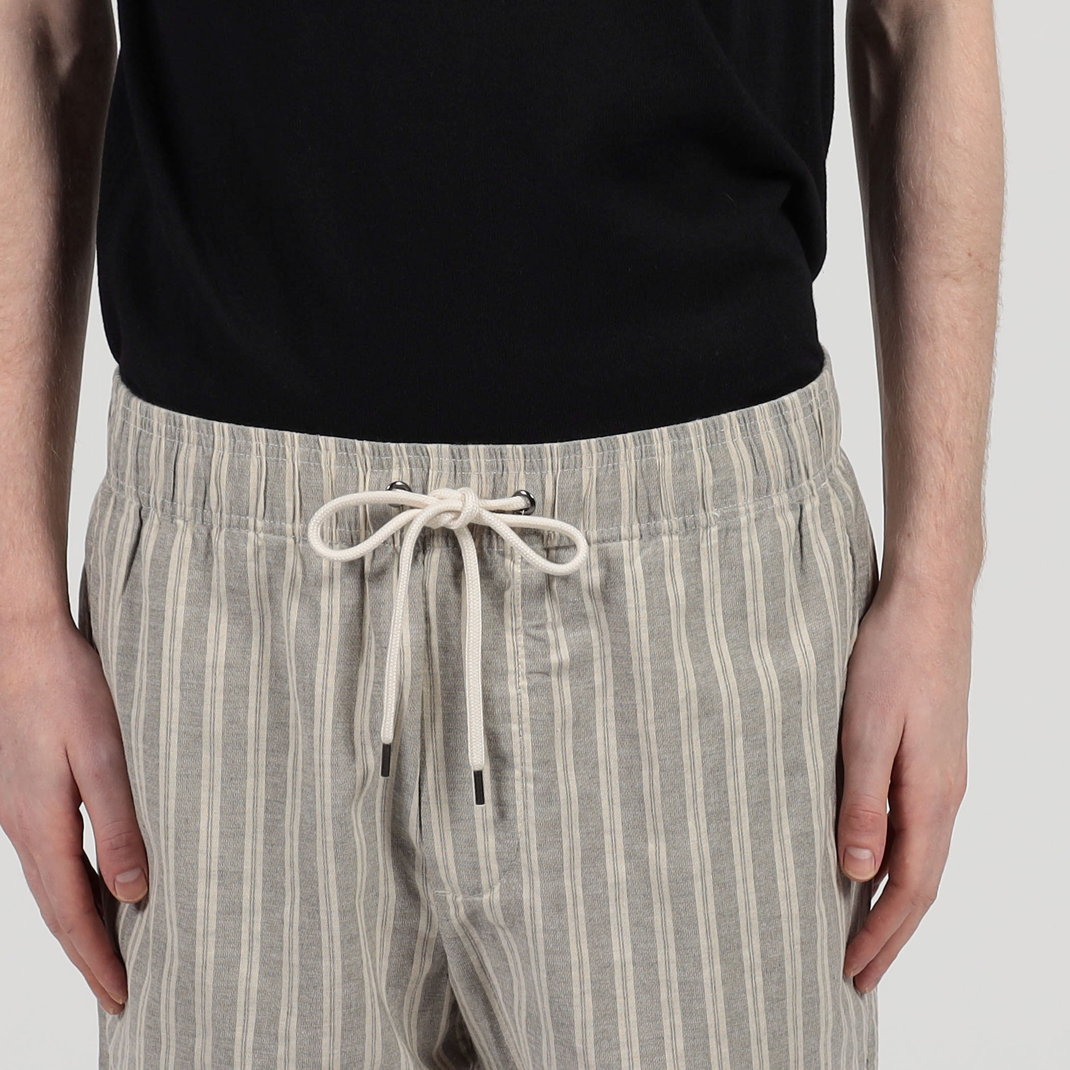 【新品•定価6.4万】Casely-Hayford ストライプ柄　リネンショーツ コットンリネンストライプ ショーツ MRYS4249｜トゥモローランド 公式通販