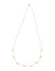 SEE REAL FLOWERS CITRINE PETAL ネックレス