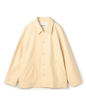 レザーライク カバーオール