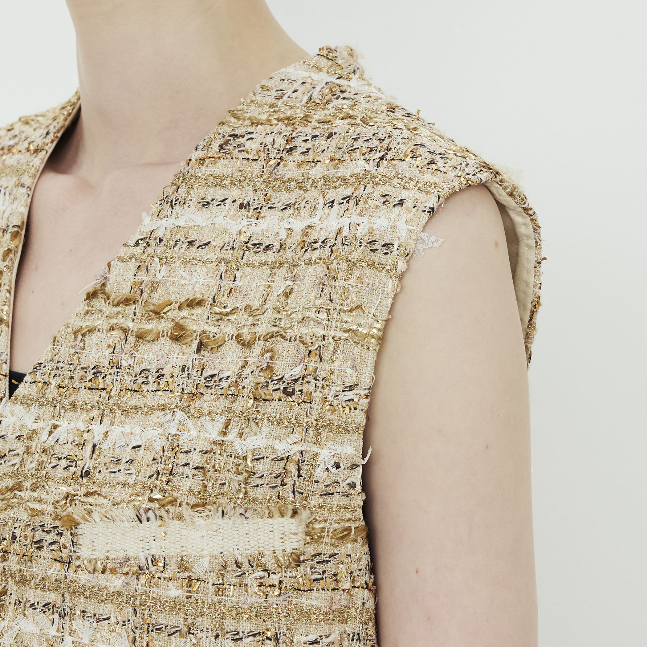 GOLD TWEED ショートジレ｜トゥモローランド 公式通販