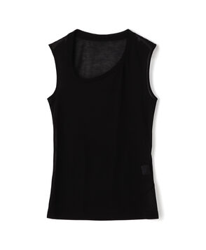 SATORU SASAKI スパイラルカット ノースリーブカットソー